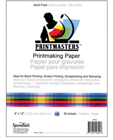 Papier do Linorytu 50ark22,5x30 Speedball Print masters Inna marka