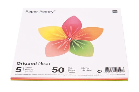 Papier do origami, 50 arkuszy Rico Design GmbG & Co. KG