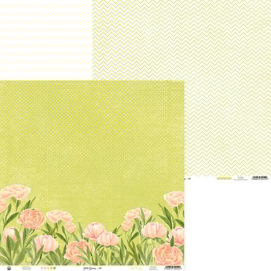 Papier do scrapbookingu 30x30Hello Spring - 04 Piątek Trzynastego - P13
