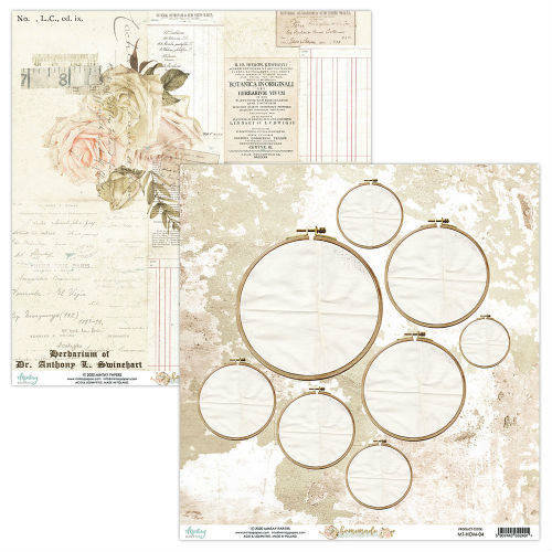 Papier do scrapbookingu, Homemade 04, 30x30 cm Mintay Papers