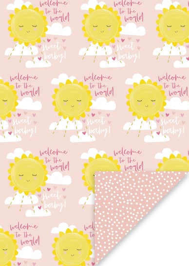 Papier folia - baby sunshine pink Empik