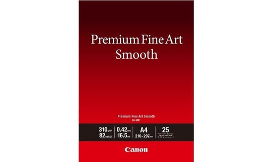 Papier fotograficzny CANON Fine Art FA-SM1, 310 g/m2, A4, 25 szt Canon