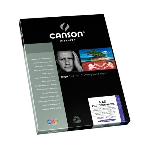 Papier fotograficzny CANSON PT-101 Pro Platinum, 310 g/m2, A3, 10 szt. Canson