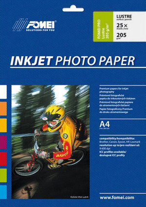 Papier fotograficzny FOMEI Pro Pearl, 205 g/m2, A4, 25 szt. Fomei