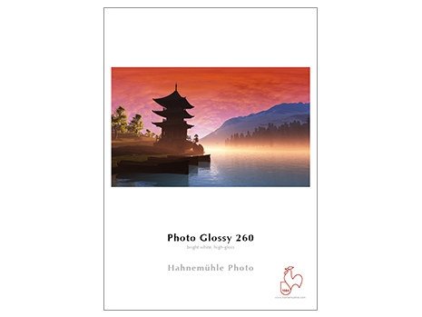 Papier fotograficzny HAHNEMUHLE Glossy, 260 g/m2, A4, 25 szt. Hahnemuhle