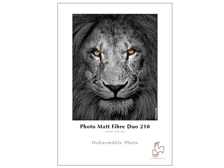 Papier fotograficzny HAHNEMUHLE Matt Fibre Duo, 210 g/m2, A3, 25 szt. Hahnemuhle
