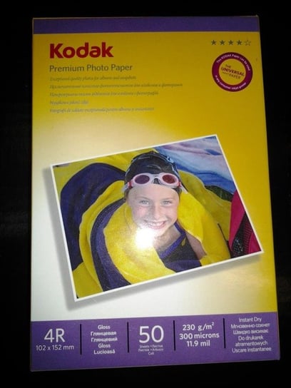 Papier fotograficzny KODAK 4R 230g 50 arkuszy Kodak
