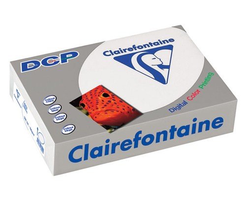Papier gładki biały satynowany DCP 200g 250A4 Clairefontaine