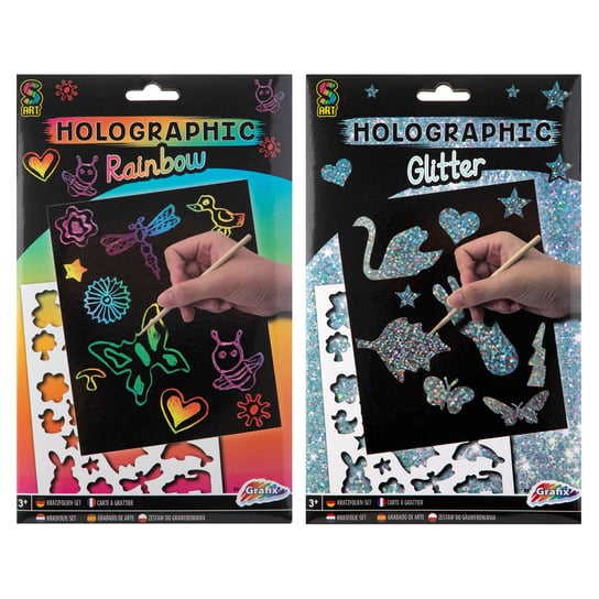 Papier Holograficzny A5 Mix. 2Sz. Grafix