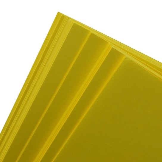Papier Kolorowy A4 80G Żółty 100 Ark Siima