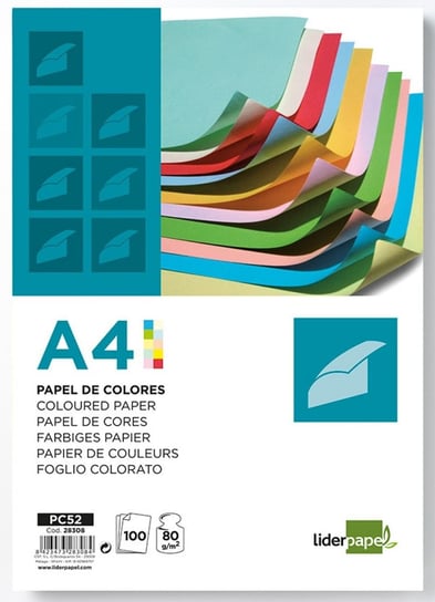 Papier kolorowy, A4 Liderpapel