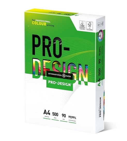 Papier Ksero A4 90G Pro Design 500 Ark. Inna marka
