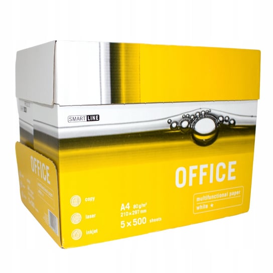 Papier Ksero Biurowy Smartline Format A4-5Ryz Office Products