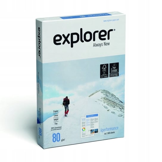 Papier ksero iperformance FSC A4 klasa A 5szt Explorer