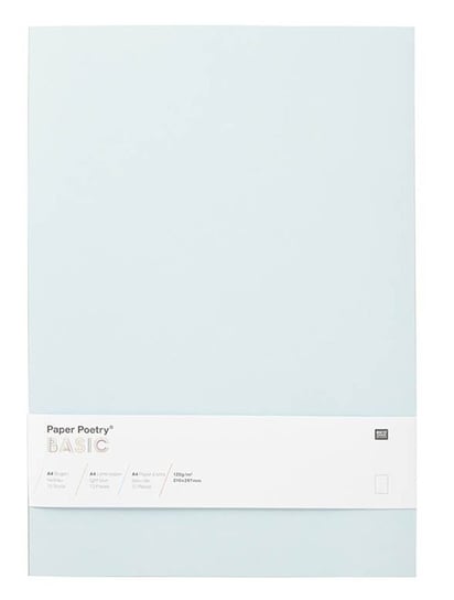 Papier listowy, A4, 10 sztuk, jasnoniebieski Rico Design GmbG & Co. KG