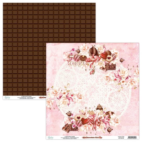 Papier Mintay Papers - CHOCOLATE KISS 02 30x30 Mintay Papers