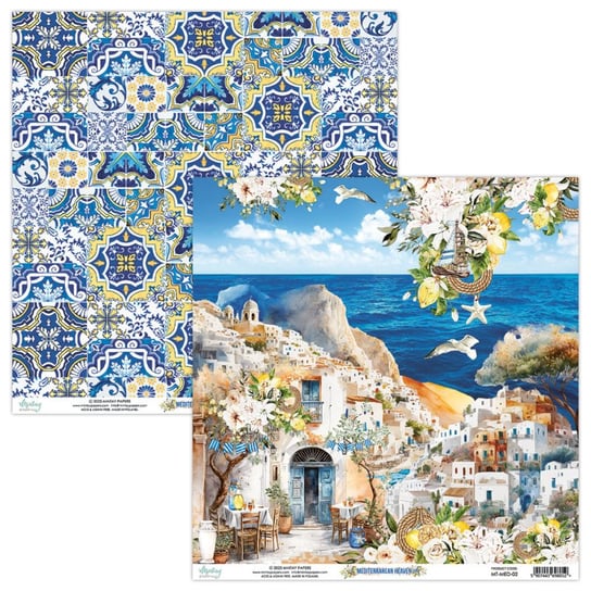 Papier Mintay Papers - Mediterranean Heaven 02 30X30 Mintay Papers