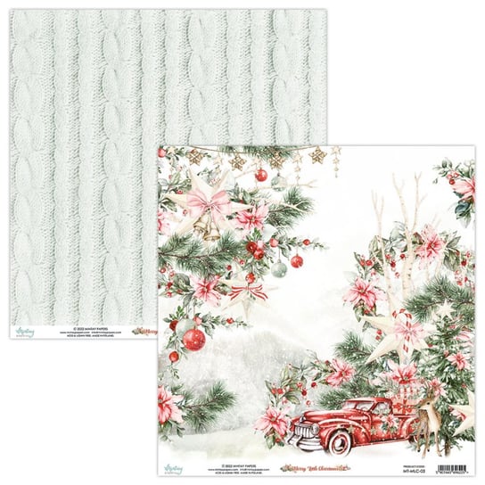 Papier Mintay Papers - MERRY LITTLE CHRISTMAS 03 30x30 Mintay Papers