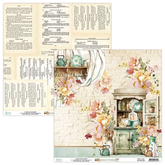 Papier Mintay Papers - Nanas Kitchen 02 30X30 Mintay Papers