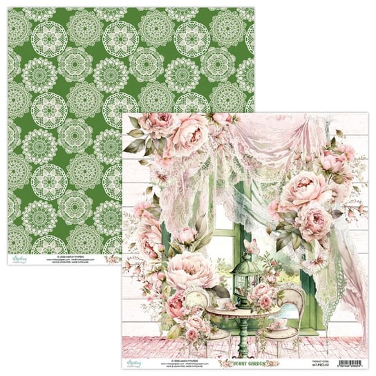 Papier Mintay Papers - PEONY GARDEN 02 30x30 Mintay Papers