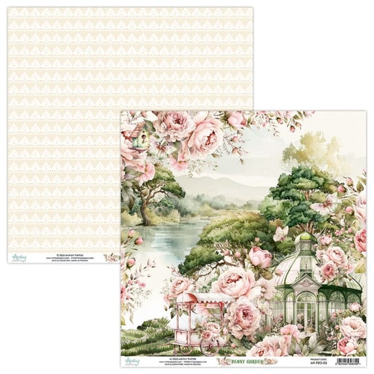 Papier Mintay Papers - PEONY GARDEN 03 30x30 Mintay Papers