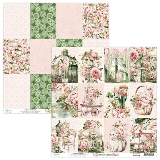 Papier Mintay Papers - PEONY GARDEN 06 30x30 Mintay Papers