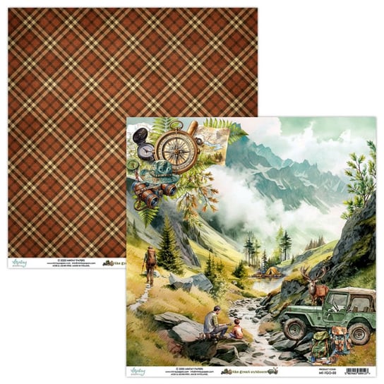 Papier Mintay Papers - THE GREAT OUTDOORS 03 30x30 Mintay Papers