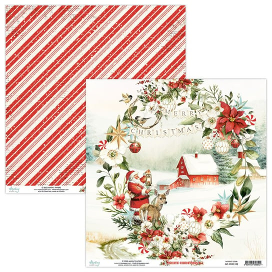 Papier Mintay Papers - WHITE CHRISTMAS 02 30x30 Mintay Papers