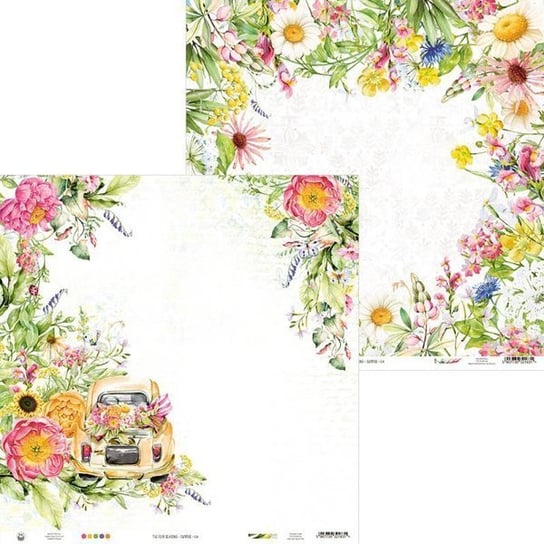 Papier ozdobny, 30x30 cm, The Four Seasons Summer 04 Piątek Trzynastego - P13