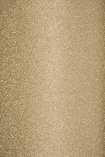 Papier ozdobny brokatowy samoprzylepny A4 j. złoty 150g 10 ark. - mieniący papier z brokatem na dekoracje sylwestrowe zaproszenia Netuno
