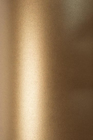 Papier ozdobny gładki perłowy A4 brązowy Sirio Pearl Fusion Bronze 125g 10 ark. - na bileciki z podziękowaniami wkładki do zaproszeń winietki Sirio Pearl