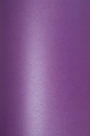 Papier ozdobny gładki perłowy A4 fioletowy Cocktail Purple Rain 120g 10 ark. - na zaproszenia ślubne wycinanki dekoracje Fedrigoni