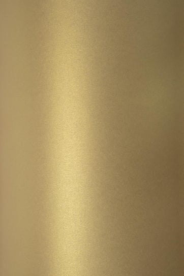 Papier ozdobny gładki perłowy A4 stare złoto Sirio Pearl Gold 230g 10 ark. - na zaproszenia ślubne dekoracje świąteczne ozdoby choinkowe do scrapbookingu Sirio Pearl