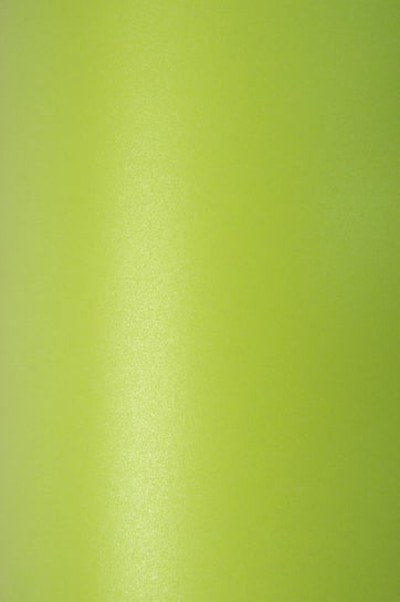 Papier ozdobny gładki perłowy A4 zielony Sirio Pearl Bitter Green 300g 10 ark. - metalizowany papier na dekoracje kartki wielkanocne Sirio Pearl
