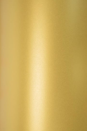 Papier ozdobny gładki perłowy A4 złoty Sirio Pearl Aurum 230g 10 ark. - na bileciki z podziękowaniami wkładki do zaproszeń winietki Sirio Pearl