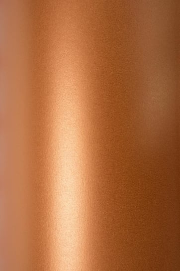 Papier ozdobny, metalizowany, Sirio Pearl, Copperplate, A4, 10 arkuszy Sirio Pearl