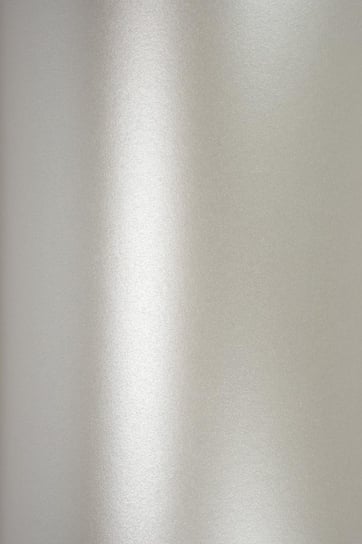 Papier ozdobny perłowy A4 j. srebrny Majestic Real Silver 120g 10 ark. - na dekoracje papierowe girlandy wycinanki Majestic
