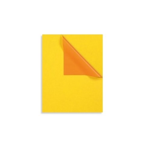 Papier ozdobny żółto-pomarańczowy 100cmx250m Neopak