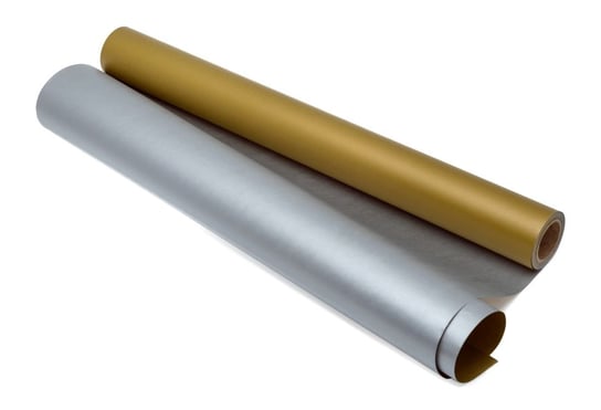 Papier pakowy kraft złoto-srebrny 70cm-25m 60g Neopak