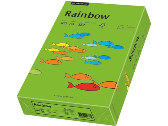 Papier Rainbow A4 160g ciemno zielony R78 Papyrus