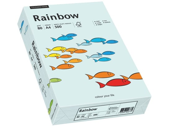 Papier Rainbow A4 80g jasno niebieski R82 Papyrus