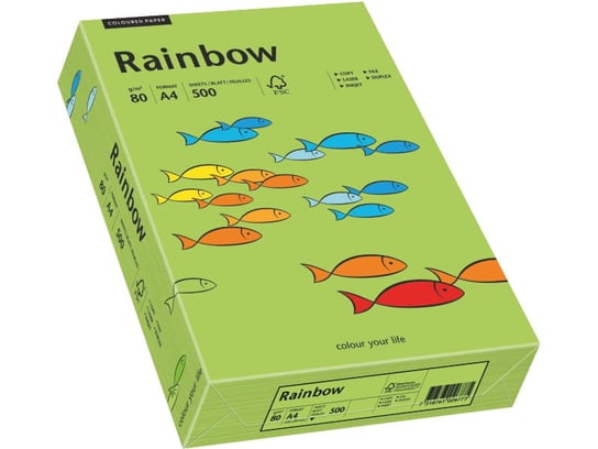 Papier Rainbow A4 80g zielony R76 Papyrus