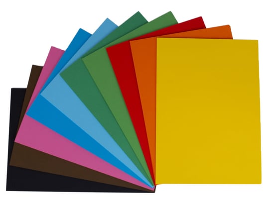 Papier Rysunkowy Kolorowy  mix 10 kolorów A3  80g  100 arkuszy  ASTRAPAP Astra