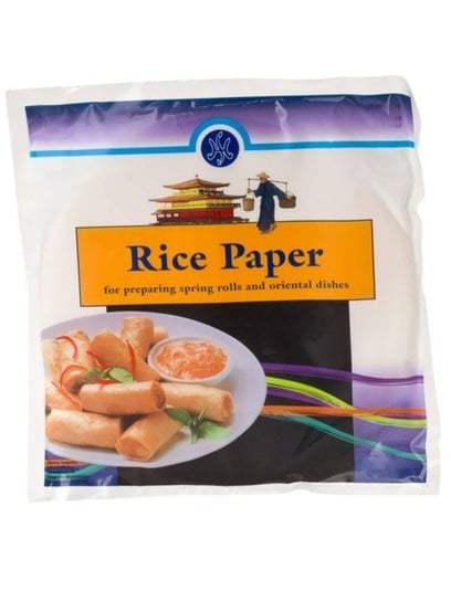 Papier Ryżowy Okrągły 21cm Sajgonki Spring Rolls Kuchnia Azjatycka  200g VIET NAM