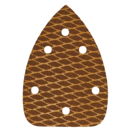 Papier ścierny delta Anti-clog #180, 140x140x80mm, rzep, 5szt, DEDRA DED7941R6 Dedra