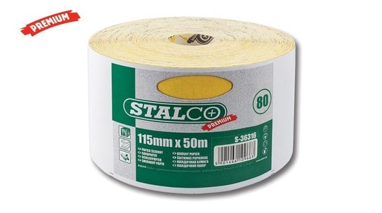 Papier ścierny gran. 200 rolka 115mm 50m Stalco Stalco