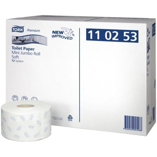 Papier toalet.TORK Premium Mini JUMBO makulatura/biały(12) T2 110253/2000488 Inna marka