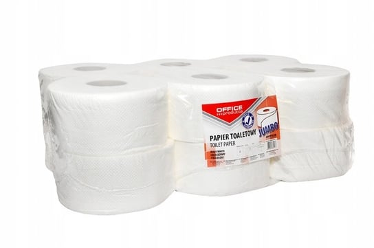 Papier toaletowy 2-warstwowy 120m 12szt biały Office Products