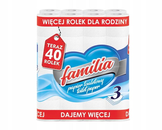 Papier toaletowy 40R FAMILIA 3W - 40 Rolek Inny producent