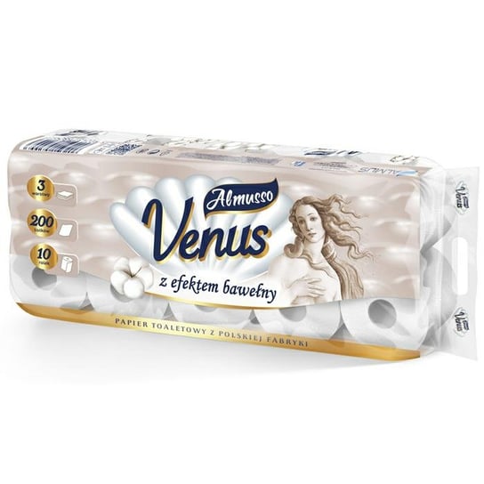Papier Toaletowy Almusso Venus 3 Warstwy 10 Rolek SkandynawskiDom
